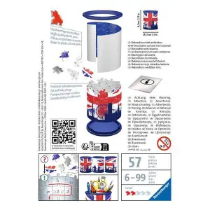 Puzzle 3d pencil pot Ravensburger Union Jack image-1