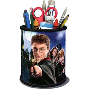 54 piece 3d pencil pot puzzle - harry potter Ravensburger image-2