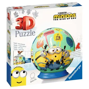 Puzzle 72 pieces 3d ball - minions 2 Ravensburger image-1