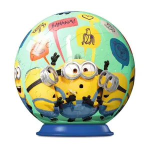 Puzzle 72 pieces 3d ball - minions 2 Ravensburger image-2
