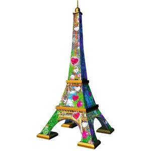 Puzzle 216 pieces 3d eiffel tower love edition Ravensburger image-2