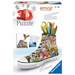108 pieces 3d sneaker puzzle - emoji Ravensburger image-0