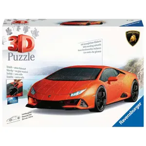 108 pieces 3d lamborghini huracán puzzle Ravensburger EVO image-4