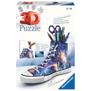 108 pieces 3d sneaker puzzle - astronauts Ravensburger image-0