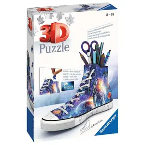 108 pieces 3d sneaker puzzle - astronauts Ravensburger image-1