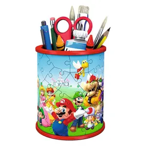 54 pieces 3d pencil pot puzzle - super mario Ravensburger image-2