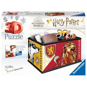 Puzzle 216 pieces 3d storage box - harry potter Ravensburger image-0