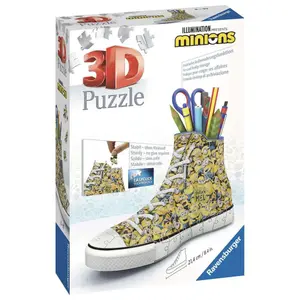 Puzzle of 108 pieces 3d sneaker minions 2 Ravensburger image-1