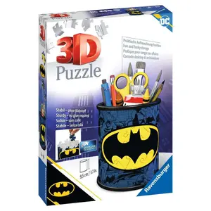 54 pieces 3d pencil pot puzzle - batman Ravensburger image-0