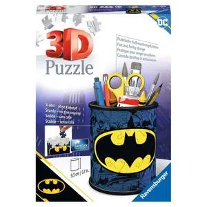 54 pieces 3d pencil pot puzzle - batman Ravensburger image-1