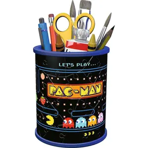 54 pieces 3d pencil pot puzzle - pac-man Ravensburger image-2
