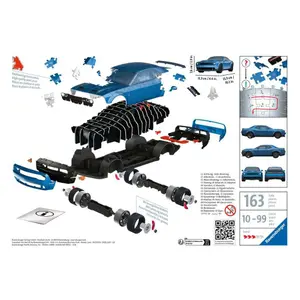 3d puzzle Ravensburger Dodge Challenger SRT Hellcat Redeye Widebody image-1