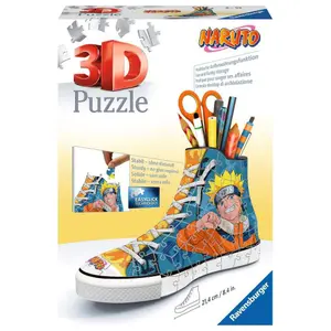 108 pieces 3d sneaker puzzle - naruto Ravensburger image-0