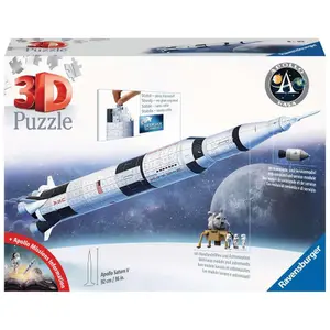 3d space rocket puzzle Ravensburger Saturne V/NASA image-2