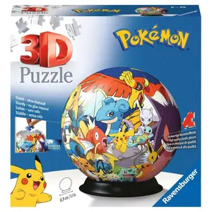 Puzzle 72 pieces 3d ball - pokémon Ravensburger image-2