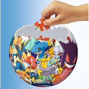 Puzzle 72 pieces 3d ball - pokémon Ravensburger image-1