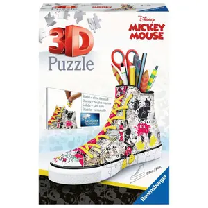 108 pieces 3d sneaker puzzle - disney mickey mouse Ravensburger image-0