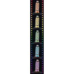 Puzzle 216 pieces 3d tower of pisa illuminated Ravensburger image-2
