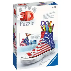 108 pieces 3d sneaker puzzle - american style Ravensburger image-1