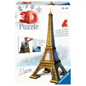 Puzzle 216 pieces 3d eiffel tower Ravensburger image-0