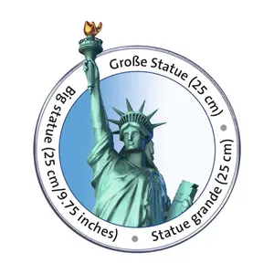 108 pieces 3d statue of liberty puzzle Ravensburger image-1