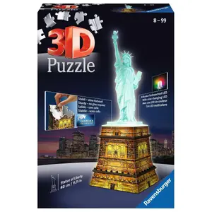 108 pieces 3d statue of liberty jigsaw puzzle Ravensburger image-0