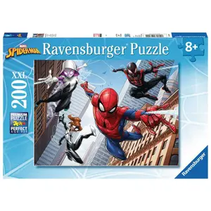 Puzzle 200 pieces xxl the powers of the spider-man Ravensburger image-0