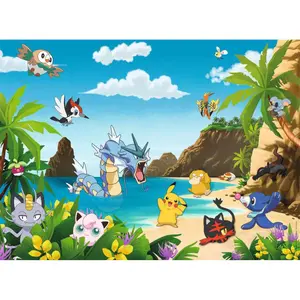 Puzzle 200 pieces xxl catch them all! / pokémon Ravensburger image-1