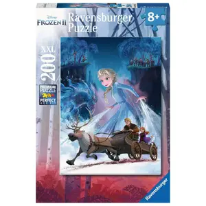 Puzzle 200 pieces xxl the mysterious forest / disney the snow queen 2 Ravensburger image-0