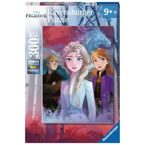 Puzzle 300 pieces xxl elsa, anna and kristoff / disney the snow queen 2 Ravensburger image-0