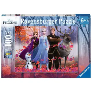 100 pieces puzzle xxl the magic of the forest / disney the snow queen 2 Ravensburger image-0