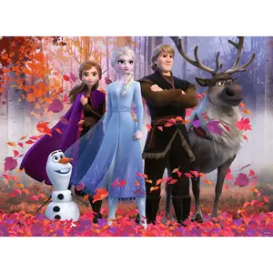 100 pieces puzzle xxl the magic of the forest / disney the snow queen 2 Ravensburger image-1