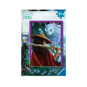 150 pieces puzzle xxl the adventures of raya and sisu / disney raya and the last dragon Ravensburger image-0