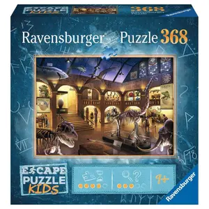 368 piece puzzle escape kids - a night at the museum Ravensburger image-0