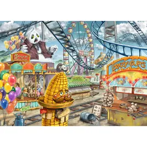 368 piece puzzle Escape Kids - The Amusement Park Ravensburger image-1