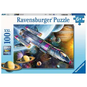 100 pieces puzzle xxl mission in space Ravensburger image-0