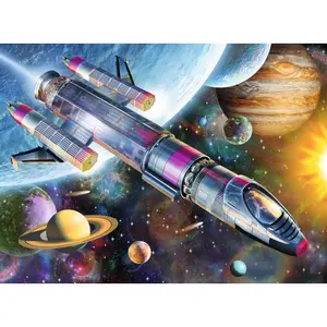 100 pieces puzzle xxl mission in space Ravensburger image-1