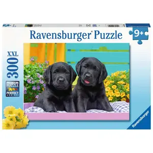 Puzzle 300 pieces xxl black labradors Ravensburger image-0