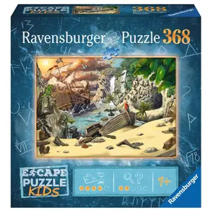368 pieces puzzle escape kids - the adventure of pirates Ravensburger image-0