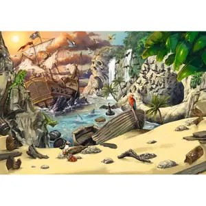 368 pieces puzzle escape kids - the adventure of pirates Ravensburger image-1
