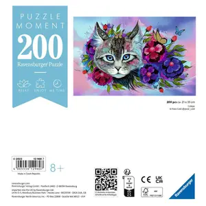 Puzzles 200 pieces cat's eye moment Ravensburger image-1