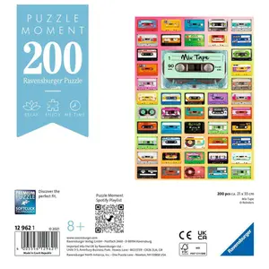 Puzzles 200 pieces moment mixtape Ravensburger image-2