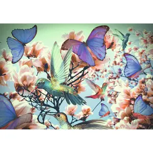 300 piece hummingbird puzzle Ravensburger image-2