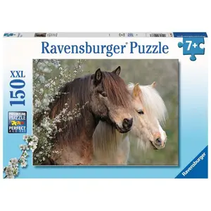 150 pieces puzzle xxl beautiful horses Ravensburger image-0