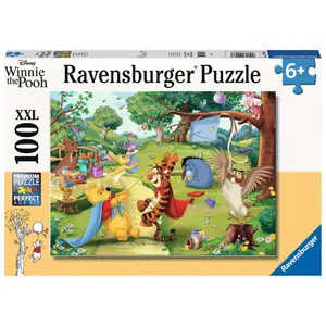 100 pieces puzzle xxl the rescue / disney winnie the pooh Ravensburger image-0