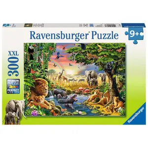 Puzzle 300 pieces xxl a sunset at the oasis Ravensburger image-0