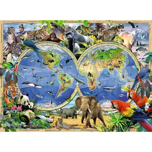 Puzzle 300 pieces xxl the wild world Ravensburger image-1