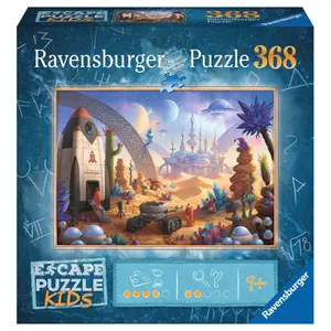 368 pieces puzzle Escape Kids - the mission space Ravensburger image-0