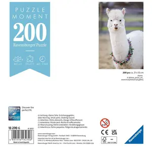 Puzzles 200 pieces alpaca moment Ravensburger image-1