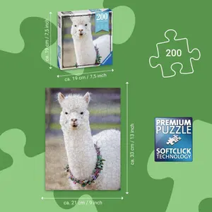Puzzles 200 pieces alpaca moment Ravensburger image-3